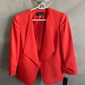 Black Label by Evan Picone red/orange NWT blazer.  Excellent condition.